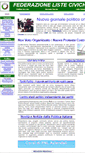 Mobile Screenshot of federazionelisteciviche.it